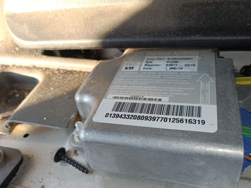 Recambio de centralita airbag para fiat ducato furgoneta (250_) 140 natural power referencia OEM IAM   