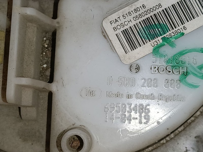 Recambio de aforador para fiat ducato furgoneta (250_) 140 natural power referencia OEM IAM   