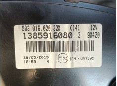 Recambio de cuadro instrumentos para fiat ducato furgoneta (250_) 140 natural power referencia OEM IAM 1385916080   2