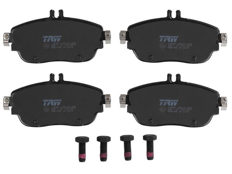 Recambio de juego pastillas de frenos para mercedes-benz clase a (w176) a 200 cdi / d (176.008) referencia OEM IAM B111312 GDB19