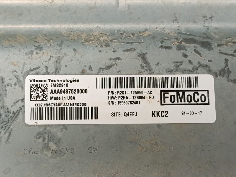 Recambio de centralita motor uce para ford tourneo combi v769 referencia OEM IAM   