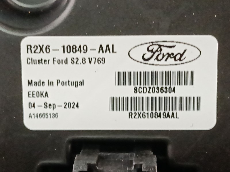 Recambio de cuadro instrumentos para ford transit courier referencia OEM IAM R2X610849AAL  