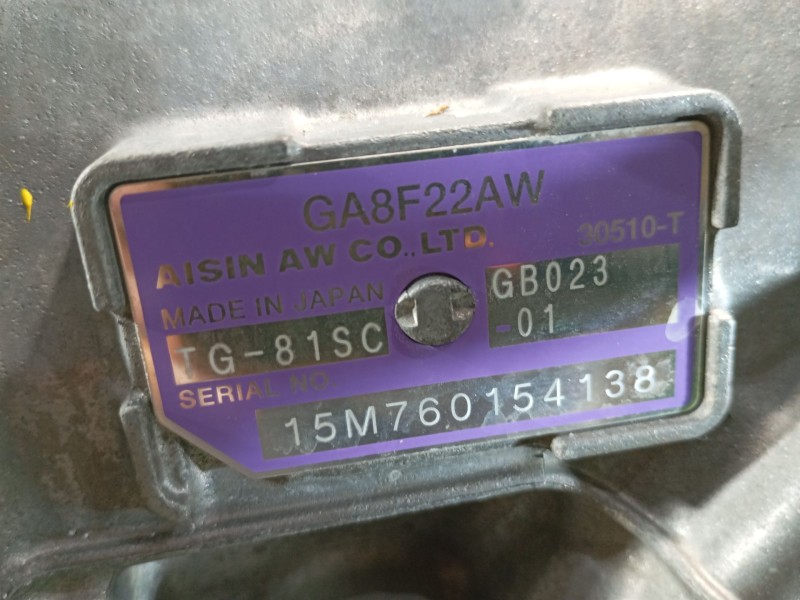 Recambio de caja cambios para bmw x1 (f48) xdrive 25 d referencia OEM IAM GA8F22AW  