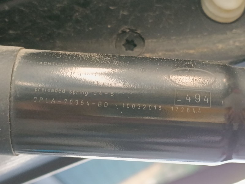 Recambio de amortiguador trasero derecho porton para land rover range rover sport ii (l494) 3.0 sdv6 4x4 referencia OEM IAM   