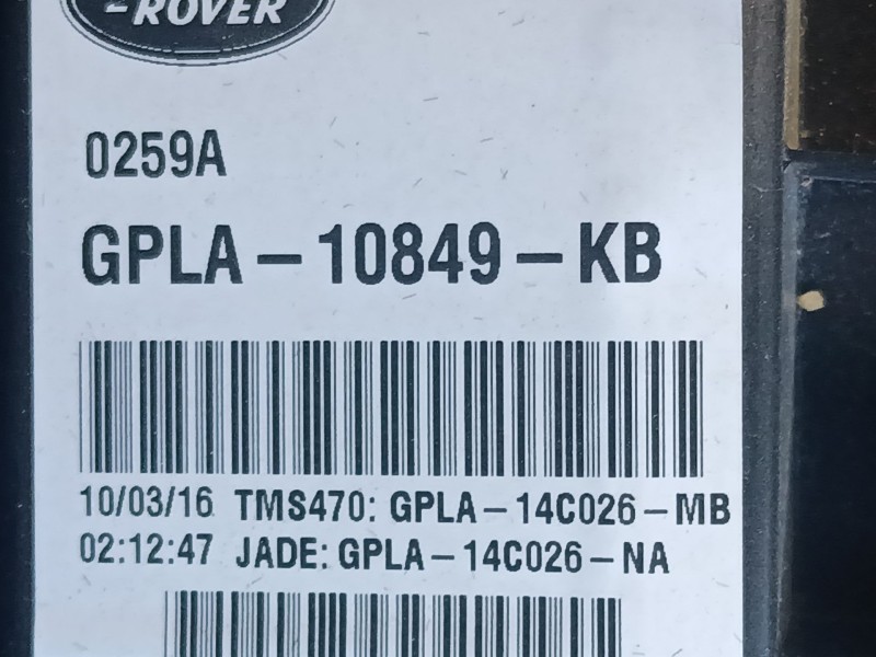 Recambio de cuadro instrumentos para land rover range rover sport ii (l494) 3.0 sdv6 4x4 referencia OEM IAM GPLA10849KB  