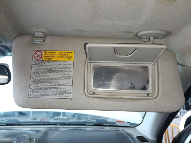 Recambio de parasol derecho para suzuki grand vitara ii (jt, te, td) 1.9 ddis a las 4 ruedas (jt419, td44, jb419wd, jb419xd) ref