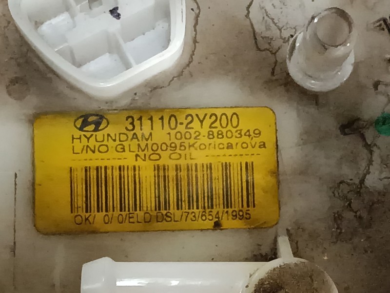 Recambio de aforador para hyundai ix35 (lm, el, elh) 1.7 crdi referencia OEM IAM   