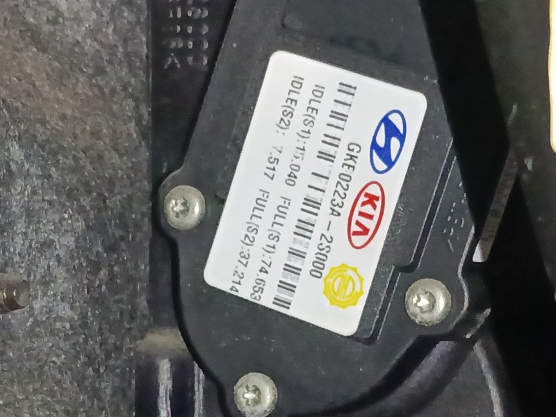 Recambio de pedal acelerador para hyundai ix35 (lm, el, elh) 1.7 crdi referencia OEM IAM GKE0223A2S000  
