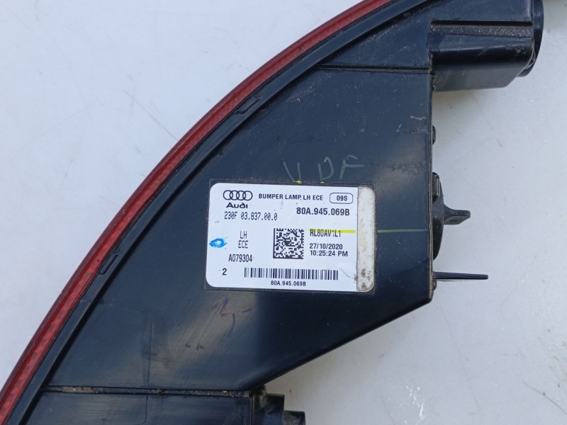 Recambio de piloto trasero izquierdo paragolpes para audi q5 (fyb, fyg) 35 tdi mild hybrid referencia OEM IAM 80A945069B  