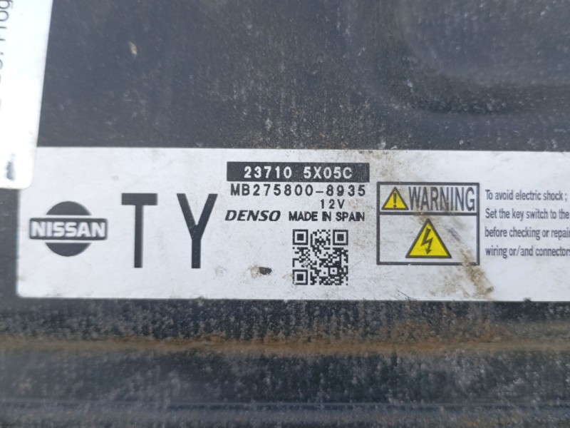 Recambio de centralita motor uce para nissan pathfinder iii (r51) 2.5 dci 4wd referencia OEM IAM 237105X05C MB2758008935 