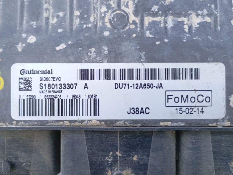 Recambio de centralita motor uce para ford focus iii 1.6 tdci referencia OEM IAM DU7112A650JA S180133307 