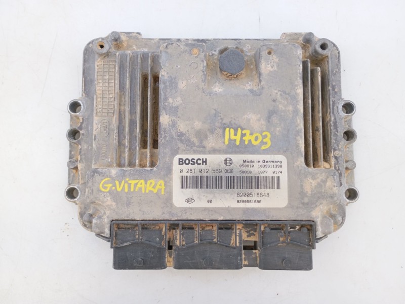 Recambio de centralita motor uce para suzuki grand vitara ii (jt, te, td) 1.9 ddis a las 4 ruedas (jt419, td44, jb419wd, jb419xd