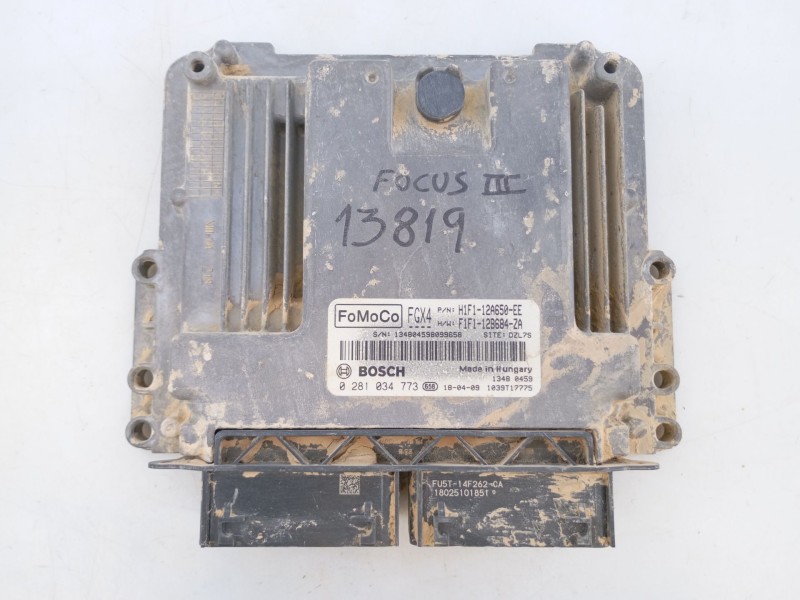 Recambio de centralita motor uce para ford focus iii 1.5 tdci referencia OEM IAM H1F112A650EE F1F112B684ZA 