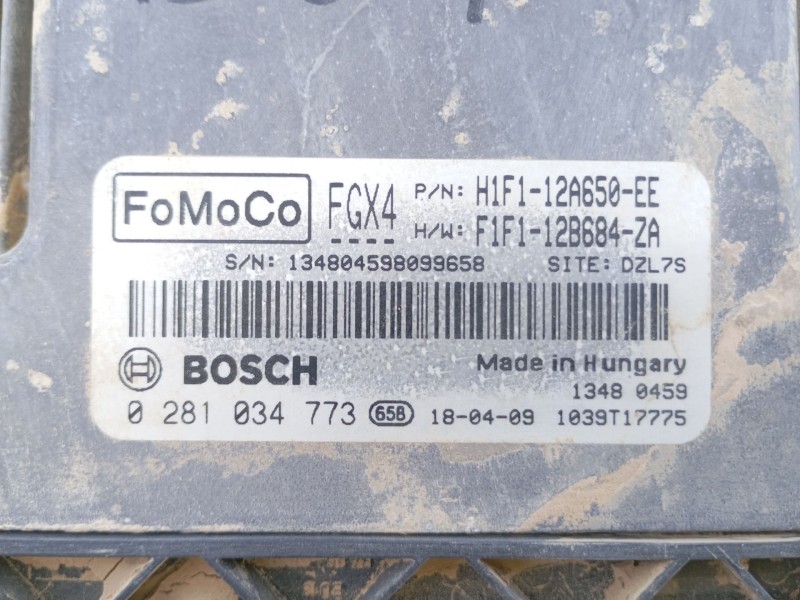 Recambio de centralita motor uce para ford focus iii 1.5 tdci referencia OEM IAM H1F112A650EE F1F112B684ZA 