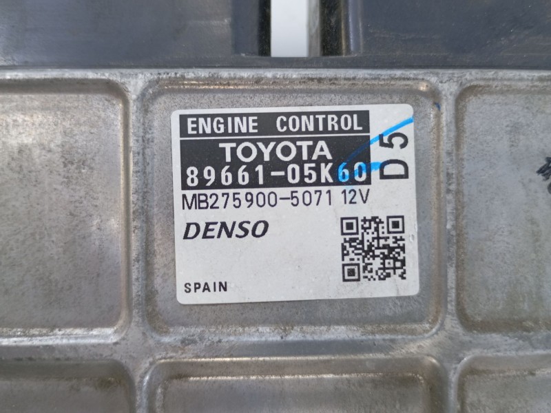 Recambio de centralita motor uce para toyota avensis (t27) referencia OEM IAM 8966105K60 MB2759005071 