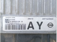Recambio de centralita motor uce para nissan qashqai i (j10, nj10) 1.5 dci referencia OEM IAM 23710JD54D S180033104  2