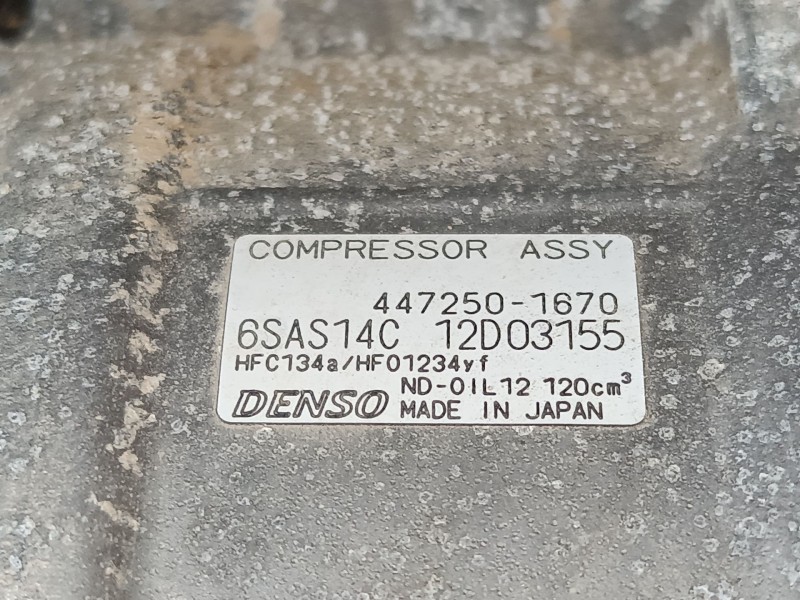 Recambio de compresor aire acondicionado para mercedes-benz sprinter 3,5-t furgoneta (b907, b910) 311 cdi (910.631, 910.633) ref