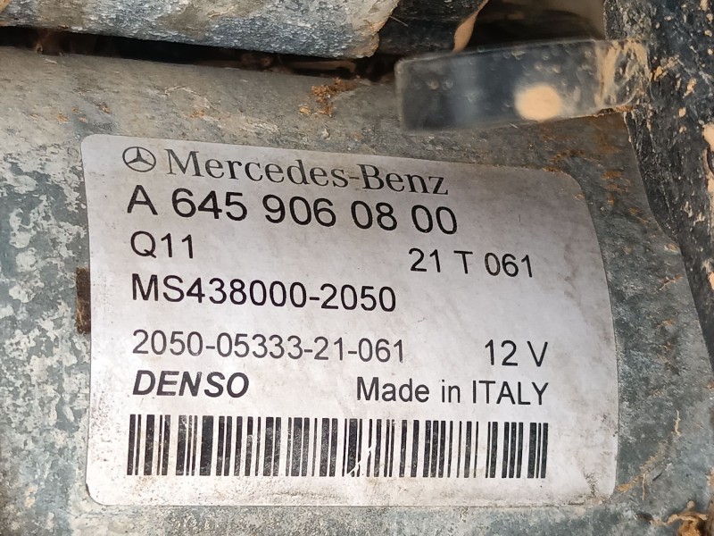 Recambio de motor arranque para mercedes-benz sprinter 3,5-t furgoneta (b907, b910) 311 cdi (910.631, 910.633) referencia OEM IA