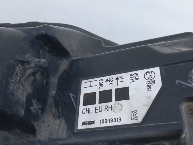 Recambio de faro derecho para nissan qashqai ii (j11, j11_) 1.3 dig-t referencia OEM IAM 10018013  