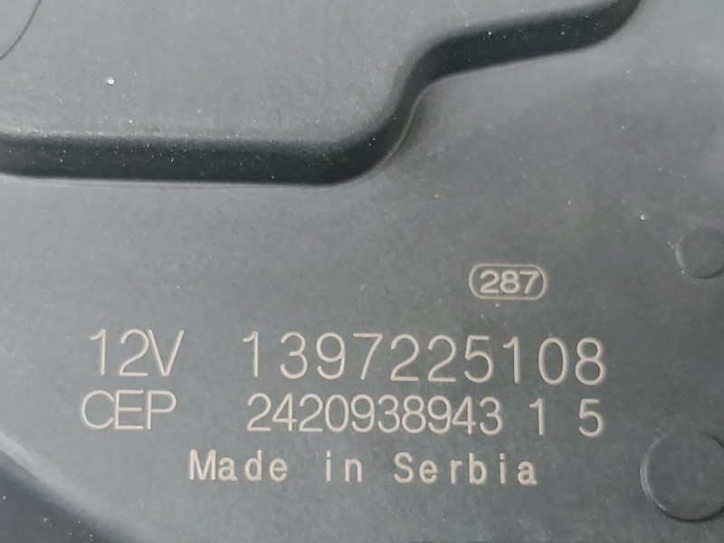 Recambio de motor limpia delantero para ford transit courier referencia OEM IAM R2X617504AA  