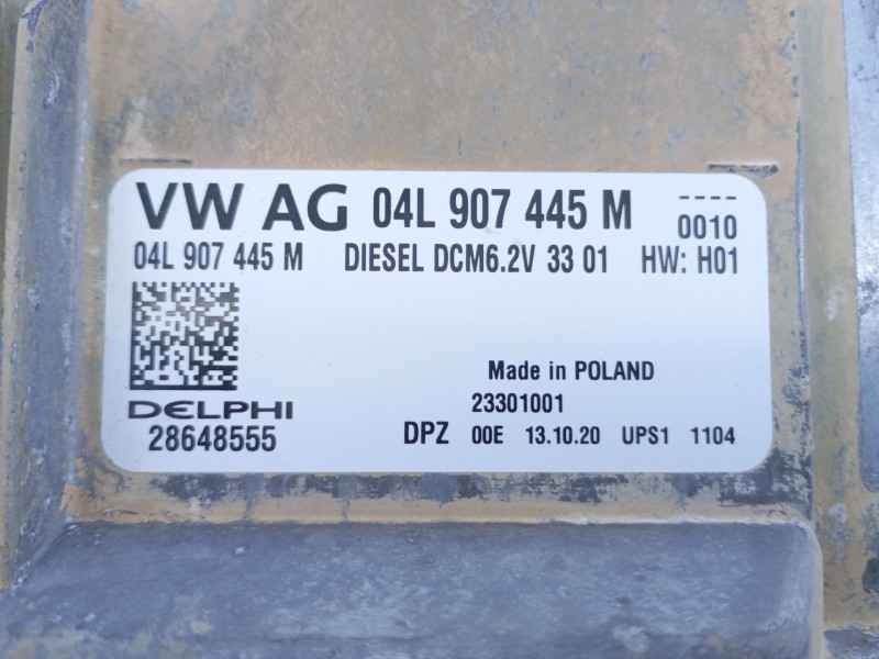 Recambio de centralita motor uce para volkswagen transporter t6 / caravelle t6 autobús (sgb, sgj, shb, shj) 2.0 tdi referencia O