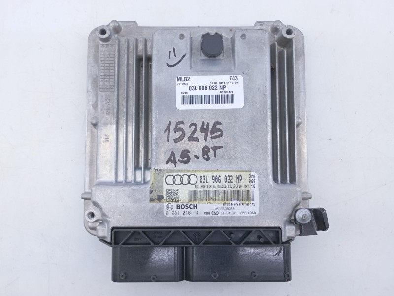 Recambio de centralita motor uce para audi a5 (8t3) 2.0 tdi referencia OEM IAM 03L906022NP 0281016141 