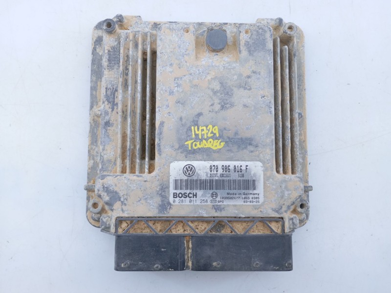 Recambio de centralita motor uce para volkswagen touareg (7la, 7l6, 7l7) 2.5 r5 tdi referencia OEM IAM 070906016F 0281011258 