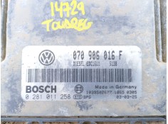Recambio de centralita motor uce para volkswagen touareg (7la, 7l6, 7l7) 2.5 r5 tdi referencia OEM IAM 070906016F 0281011258  2
