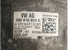 Recambio de compresor aire acondicionado para volkswagen crafter furgoneta (sy_, sx_) 2.0 tdi referencia OEM IAM 3Q0816803E   2