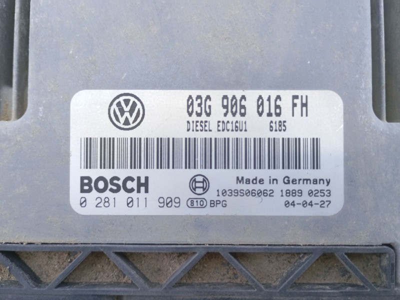 Recambio de centralita motor uce para seat altea (5p1) 2.0 tdi referencia OEM IAM   
