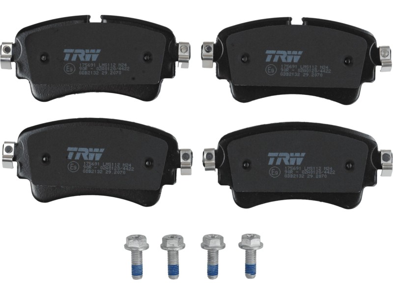 Recambio de pastillas freno traseras para audi a4 b9 (8w2, 8wc) 2.0 tdi referencia OEM IAM B111385 GDB2132 3322938323684 T1-1-B 