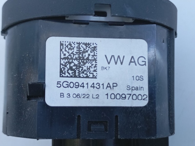 Recambio de mando luces para volkswagen t-cross (c11, d31) 1.0 tsi referencia OEM IAM 5G0941431AP  