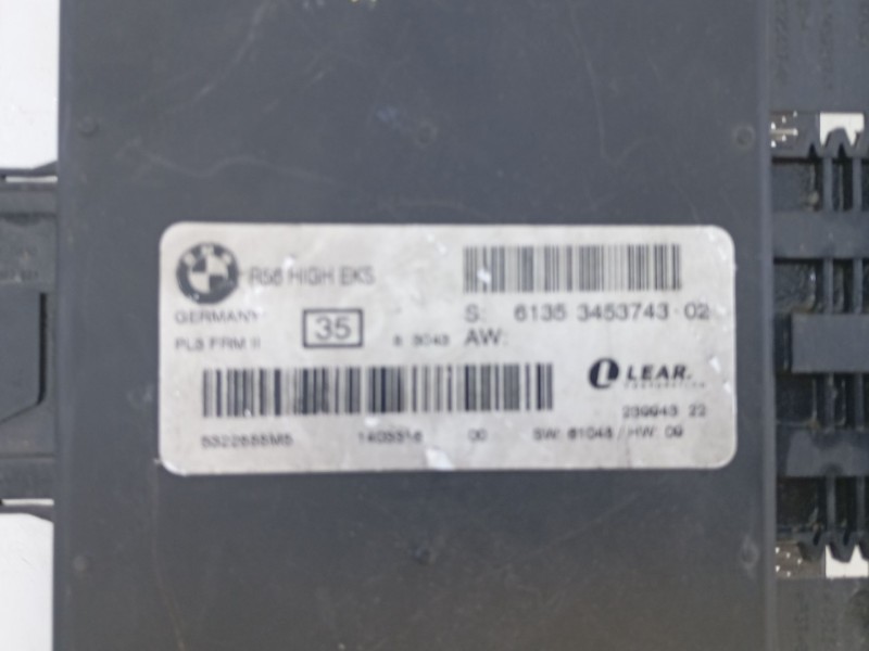 Recambio de modulo electronico para mini mini (r56) cooper d referencia OEM IAM 6135345374302 345374302 