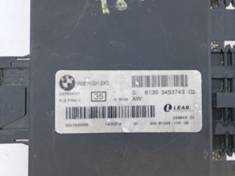 Recambio de modulo electronico para mini mini (r56) cooper d referencia OEM IAM 6135345374302 345374302 