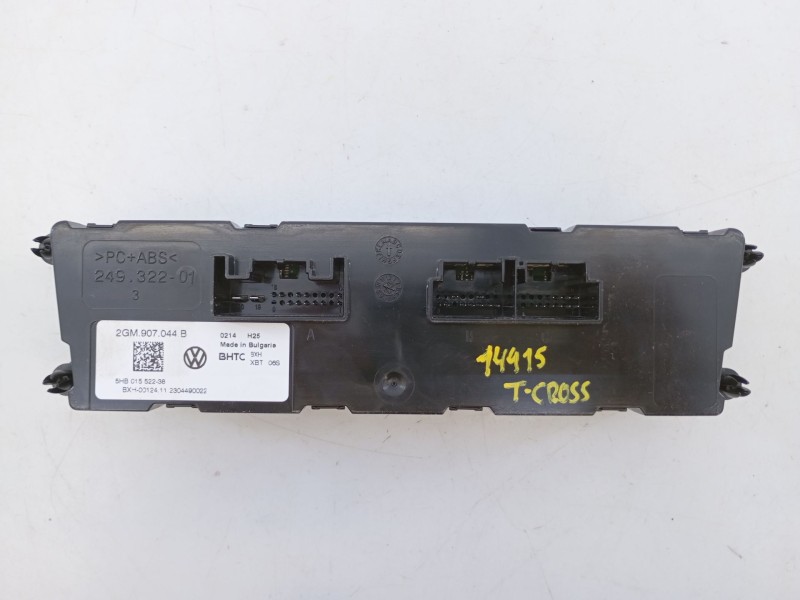 Recambio de mando climatizador para volkswagen t-cross (c11, d31) 1.0 tsi referencia OEM IAM 2 GM907044B  