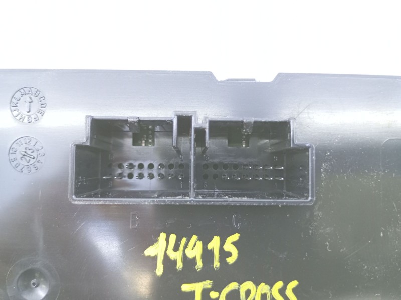 Recambio de mando climatizador para volkswagen t-cross (c11, d31) 1.0 tsi referencia OEM IAM 2 GM907044B  