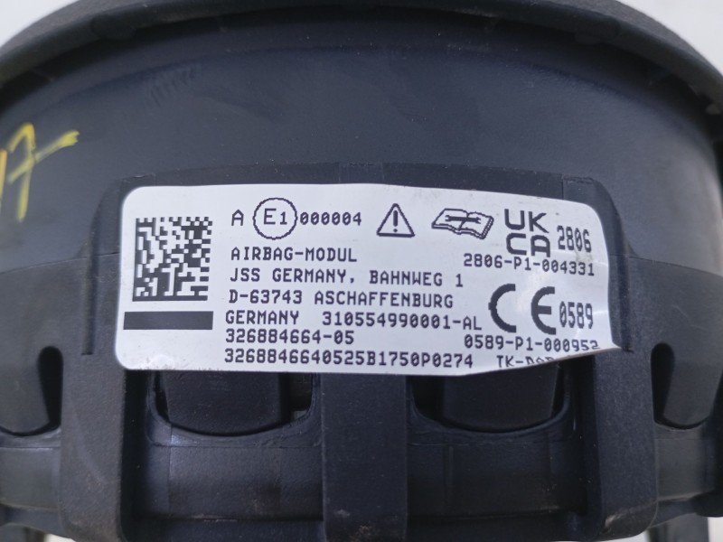 Recambio de airbag delantero izquierdo para bmw x1 (e84) sdrive 18 d referencia OEM IAM 32688466405  