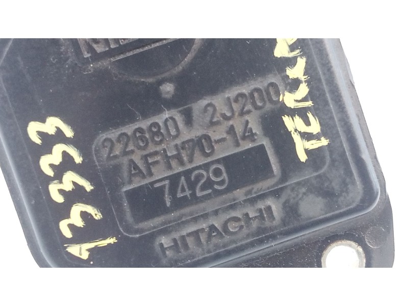 Recambio de caudalimetro para nissan terrano ii (r20) 2.7 tdi 4wd referencia OEM IAM 226802J200  