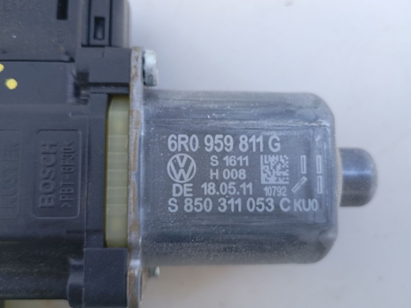 Recambio de elevalunas trasero izquierdo para volkswagen polo (6r1) trend referencia OEM IAM 6R0959811G  
