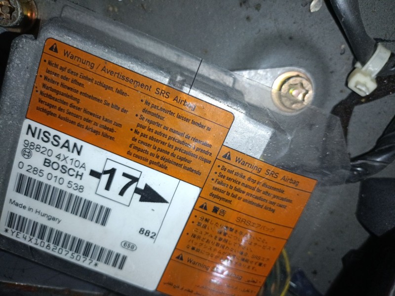 Recambio de centralita airbag para nissan pathfinder iii (r51) 2.5 dci 4wd referencia OEM IAM   
