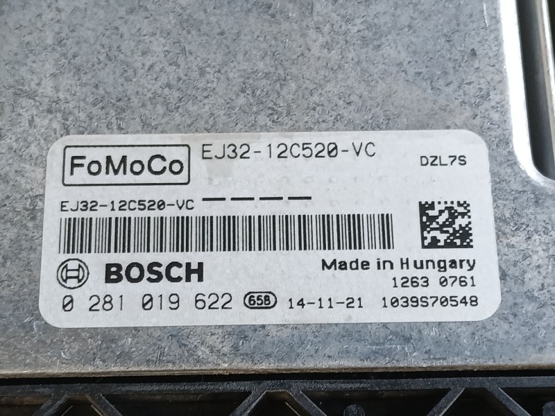 Recambio de centralita motor uce para land rover range rover evoque (l538) 2.2 d referencia OEM IAM EJ3212C520VC 0281019622 