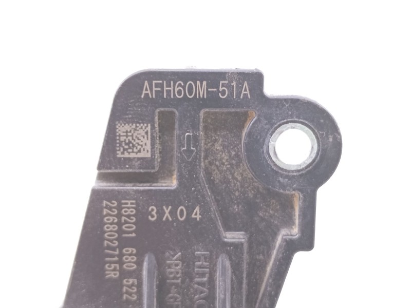 Recambio de caudalimetro para renault trafic iii autobús (jg_) 2.0 dci 150 (jgmu) referencia OEM IAM 226802715R H8201680522 