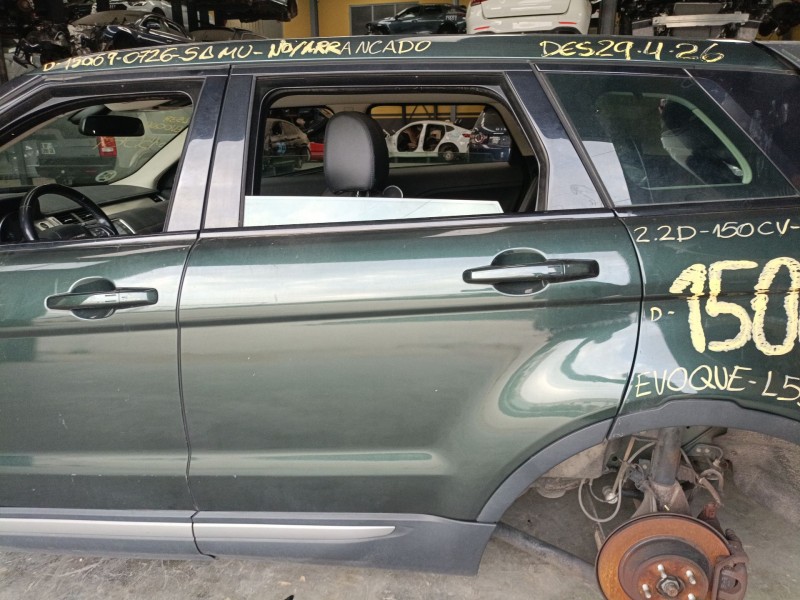 Recambio de puerta trasera izquierda para land rover range rover evoque (l538) 2.2 d 4x4 referencia OEM IAM   