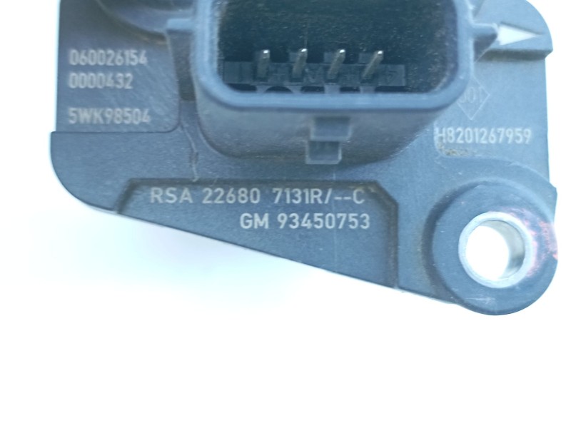 Recambio de caudalimetro para renault kadjar (ha_, hl_) 1.6 dci 130 referencia OEM IAM 226807131R 5WK98504 