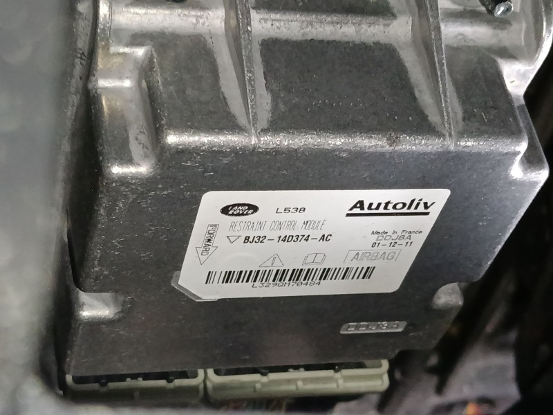 Recambio de kit airbag para land rover range rover evoque (l538) 2.2 d 4x4 referencia OEM IAM   