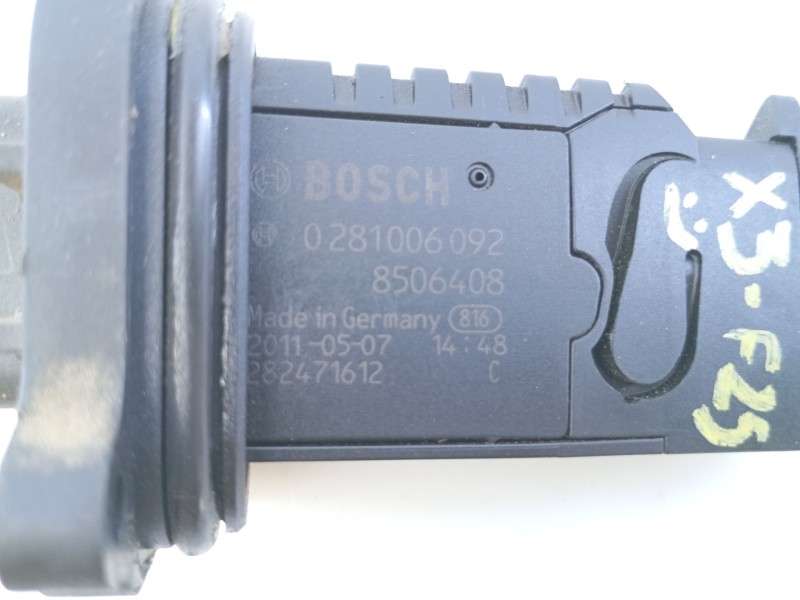 Recambio de caudalimetro para bmw x3 (f25) xdrive 20 d referencia OEM IAM 8506408 0281006092 