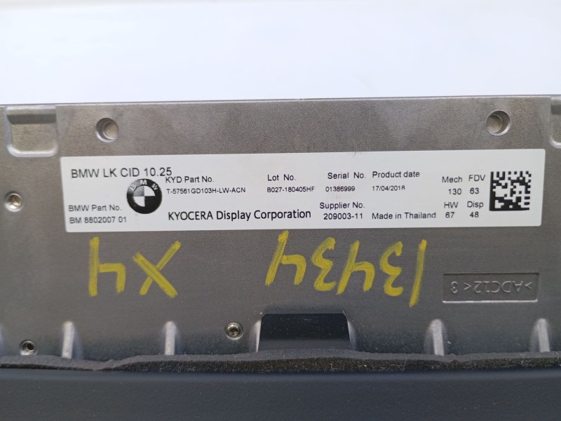 Recambio de sistema navegacion gps para bmw x4 (g02, f98) xdrive 20 d referencia OEM IAM   
