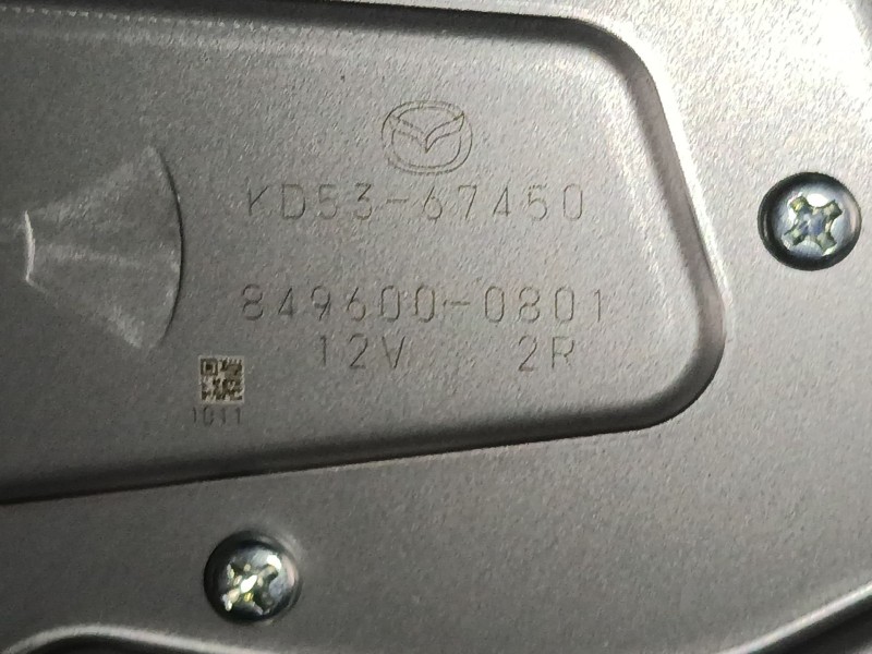 Recambio de motor limpia trasero para mazda cx-5 (ke, gh) 2.2 d (ke2fw) referencia OEM IAM   