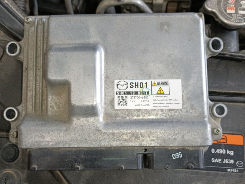 Recambio de centralita motor uce para mazda cx-5 (ke, gh) 2.2 d (ke2fw) referencia OEM IAM 2757006380 SH0118881T 
