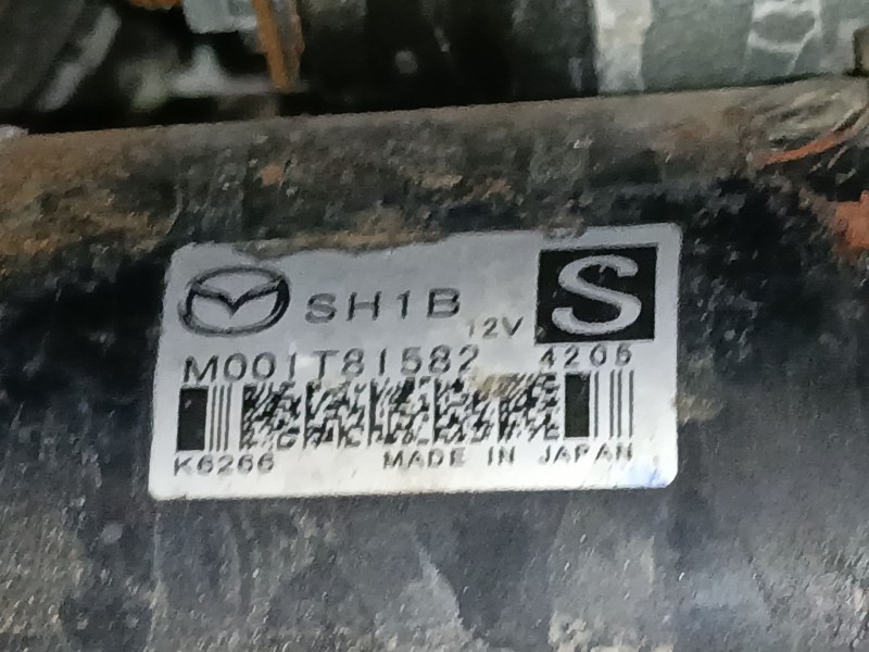 Recambio de motor arranque para mazda cx-5 (ke, gh) 2.2 d (ke2fw) referencia OEM IAM MOO1T81582  